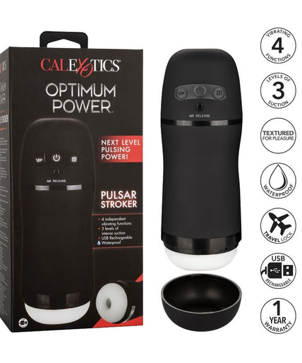 Calexotics – Optimum Power Vibrating Suction Masturbator Calexotics – Optimum Power Vibrating Suction Masturbator
