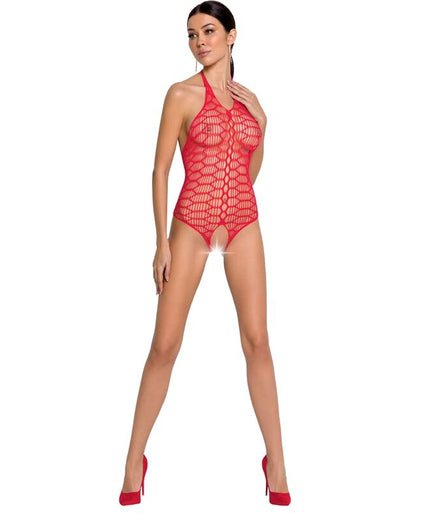 Passion – Woman Bs087 Roter Bodystocking One Size Passion – Woman Bs087 Roter Bodystocking One Size