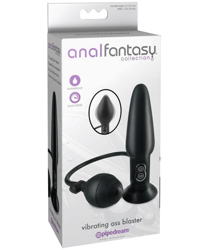 Anal Fantasy – Plug Inflatable Vibrator Anal Fantasy – Plug Inflatable Vibrator