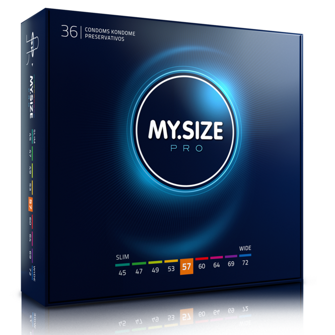 My Size – Pro Condoms 57 mm 36 stuks