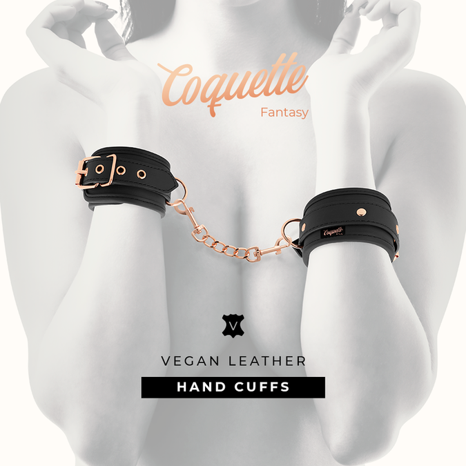 Coquette Chic Desire – Fantasy vegane Lederhandschellen