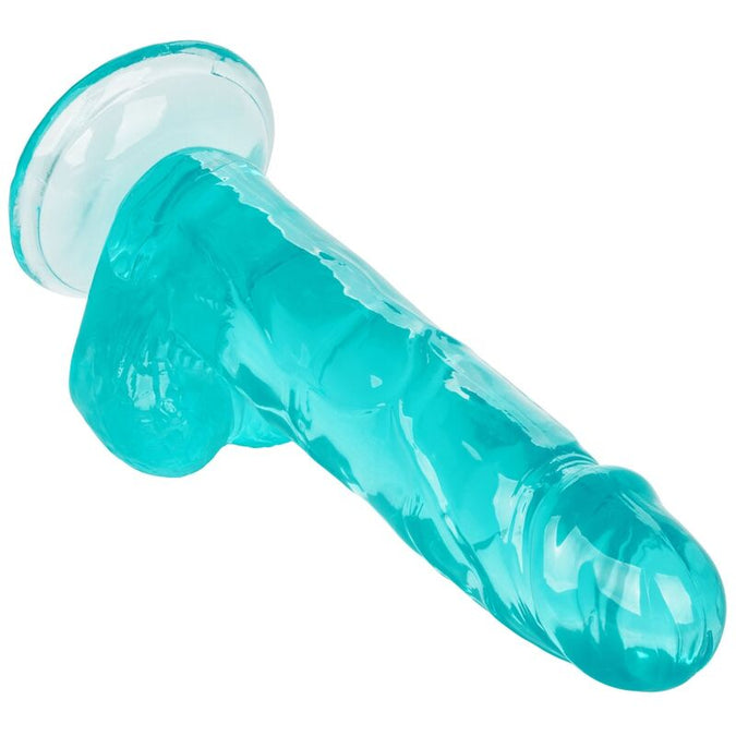 Pleasurements – Calexotics – Size Queen Dildo Blauw 15,3 Cm