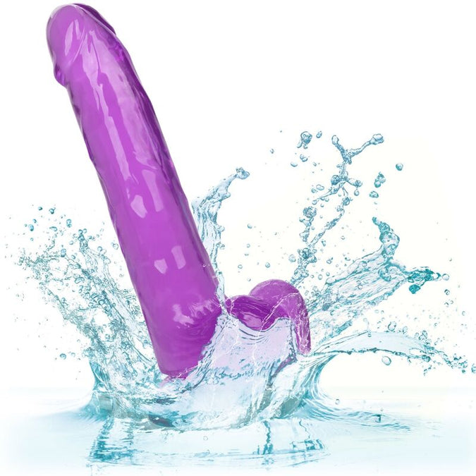Pleasurements – Calexotics – Size Queen Dildo Paars 20,3 Cm