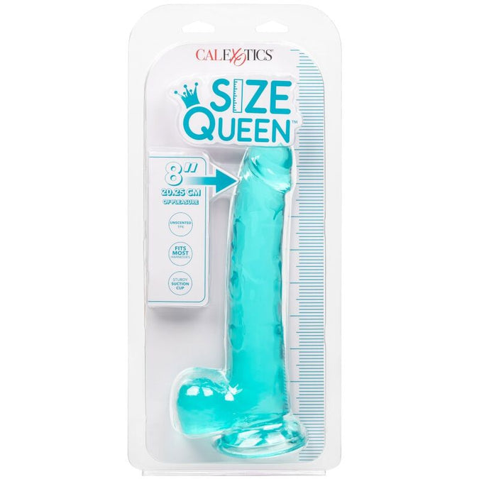 Calexotics – Size Queen Dildo Blauw 20,3 cm
