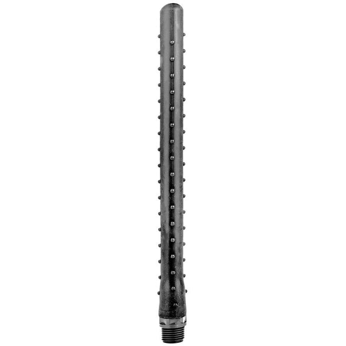 All Black – Ridged Shower Anal Silicone 27 Cm