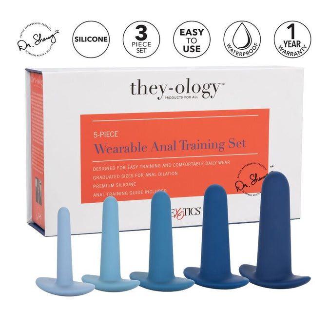 Pleasurements – Calexotics – Wearable Anal Training Set 5 Pieces