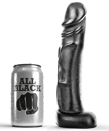 All Black – Realistic Dildo Black 22 Cm All Black – Realistic Dildo Black 22 Cm