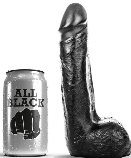 All Black – Weicher realistischer Dildo Schwarz 20 CM All Black – Weicher realistischer Dildo Schwarz 20 CM