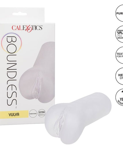 Calexotics – Boundless Vulva Stroker Transparent Calexotics – Boundless Vulva Stroker Transparent