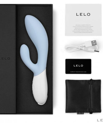 LELO – INA 3 Rabbit Vibrator – Celeste LELO – INA 3 Rabbit Vibrator – Celeste