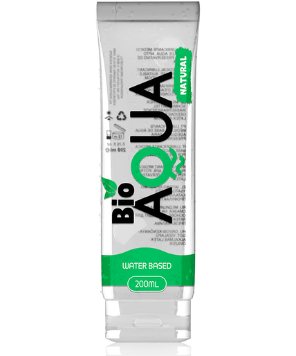 Bioaqua – Gleitmittel mit natürlichen Inhaltsstoffen, wasserbasiert, 200 ml Bioaqua – Gleitmittel mit natürlichen Inhaltsstoffen, wasserbasiert, 200 ml