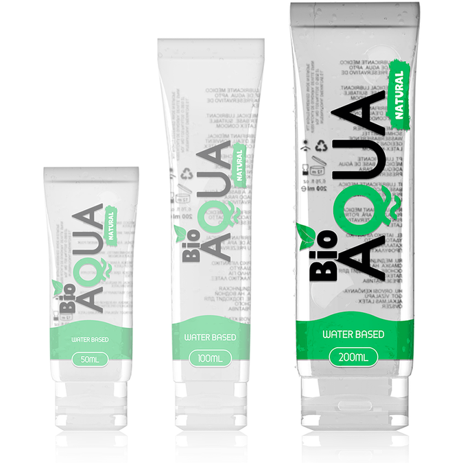 Bioaqua – Glijmiddel met natuurlijke ingrediënten, op waterbasis, 200 ml