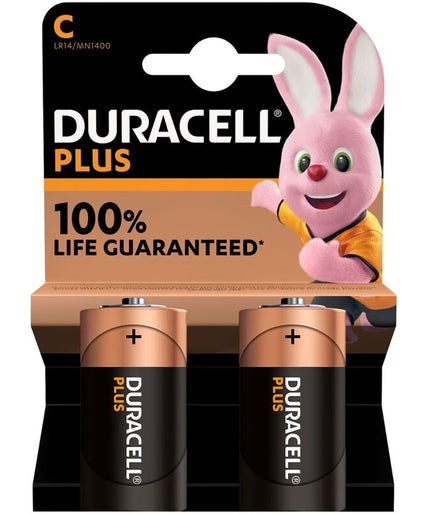 Duracell – Plus Power Battery Alcalina C Lr14 2 Units Duracell – Plus Power Battery Alcalina C Lr14 2 Units