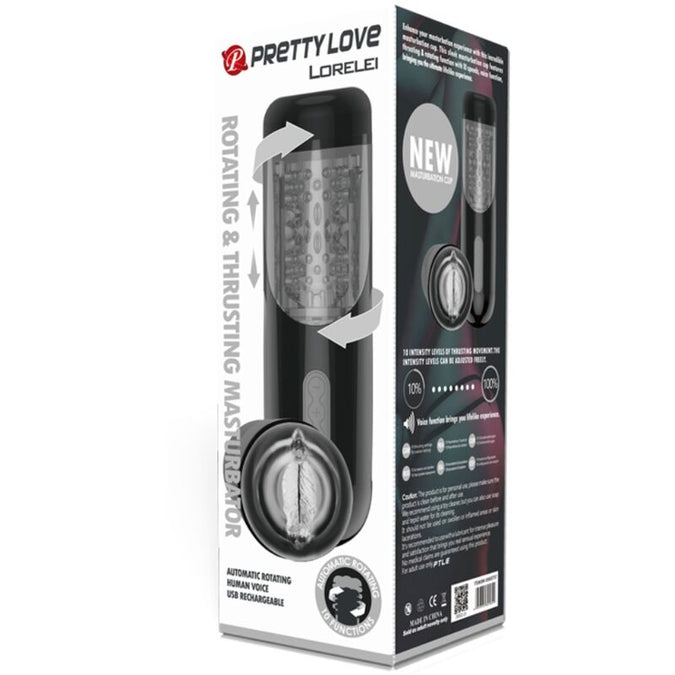 Pretty Love – Lorelei Multifunktionaler wiederaufladbarer Masturbator