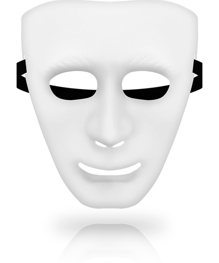 Ohmama – Masken Weiße Maske Einheitsgröße Ohmama – Masken Weiße Maske Einheitsgröße