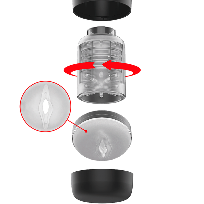 Jamyjob – Tornado 360 Drehender Tech Stroker