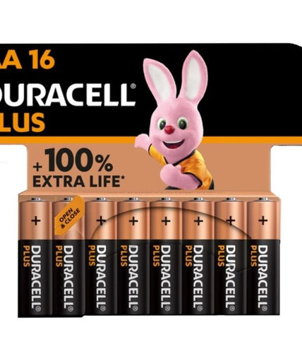 Duracell – Plus Power 100 Alkaline Battery Aa Lr6 16 Unit Duracell – Plus Power 100 Alkaline Battery Aa Lr6 16 Unit