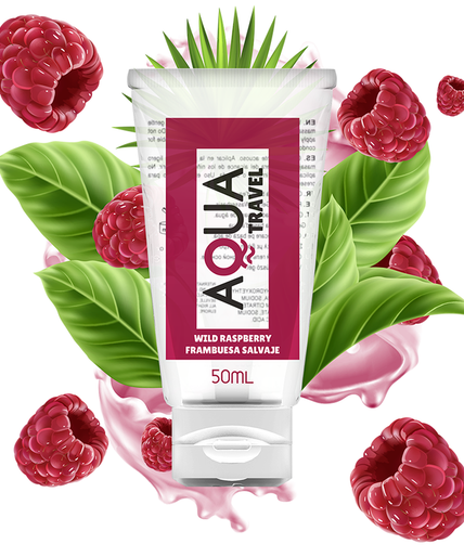 Aqua Travel – Wild Raspberry Flavour Waterbased Lubricant – 50 Ml Aqua Travel – Wild Raspberry Flavour Waterbased Lubricant – 50 Ml