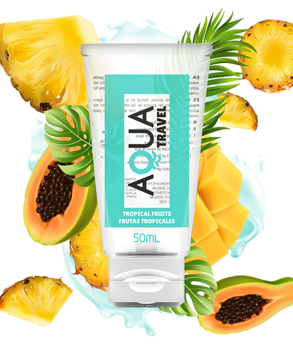 Aqua Travel – Flavour Waterbased Lubricant Tropical Fruits – 50 Ml Aqua Travel – Flavour Waterbased Lubricant Tropical Fruits – 50 Ml