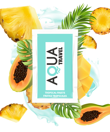 Aqua Travel – Tropical Fruits Flavour Waterbased Lubricant 6 Ml Aqua Travel – Tropical Fruits Flavour Waterbased Lubricant 6 Ml