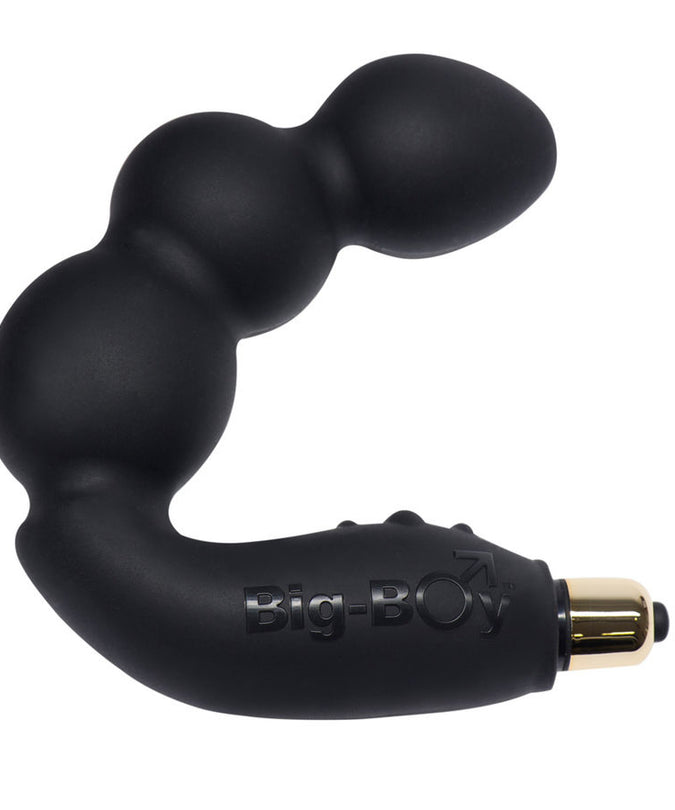 Rocks-off – Big-boy Dreifach Prostata- & Perineum-Stimulator – Schwarz