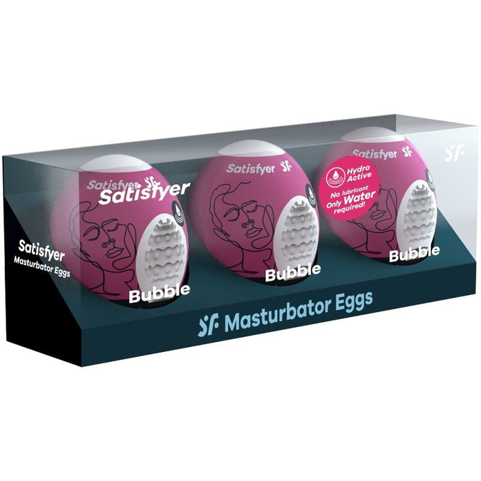 Satisfyer – 3 Masturbatoreier Bubble