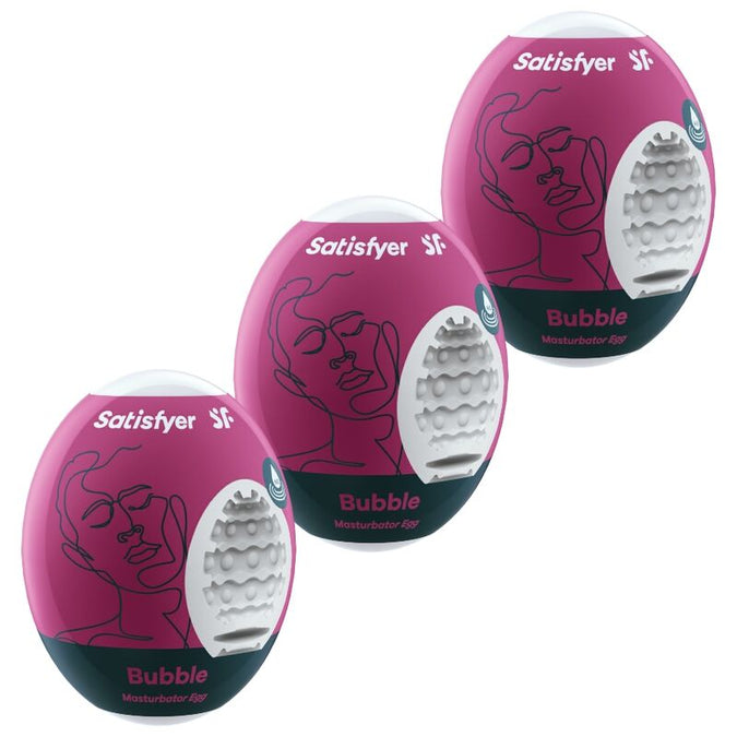 Satisfyer – 3 Masturbatoreier Bubble