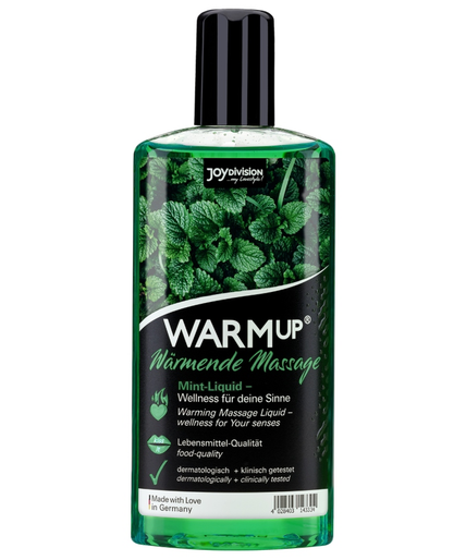 Joydivision – Warmup Warming Massage Gel Mint 150 Ml Joydivision – Warmup Warming Massage Gel Mint 150 Ml
