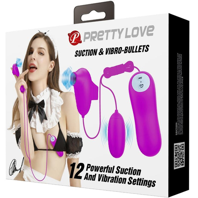Pretty Love – Vibrerende kogel en zuignap