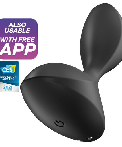 Satisfyer – Sweet Seal Vibrationsplug App Schwarz Satisfyer – Sweet Seal Vibrationsplug App Schwarz