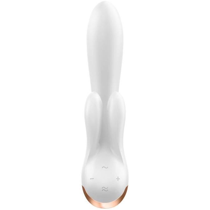 Satisfyer – Double Flex Vibrator App Weiß