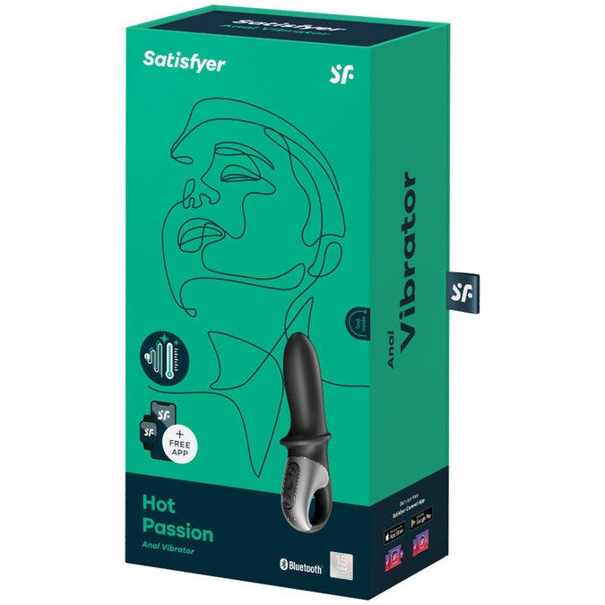 Satisfyer – Hot Passion Analvibrator App Schwarz