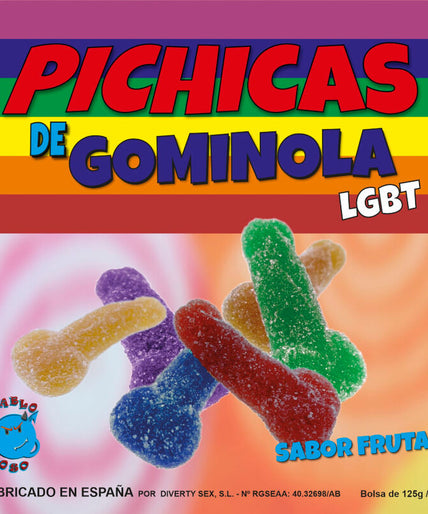 Pride – Gummy Penis Fruits with Sugar Lgbt Pride – Gummy Penis Fruits with Sugar Lgbt
