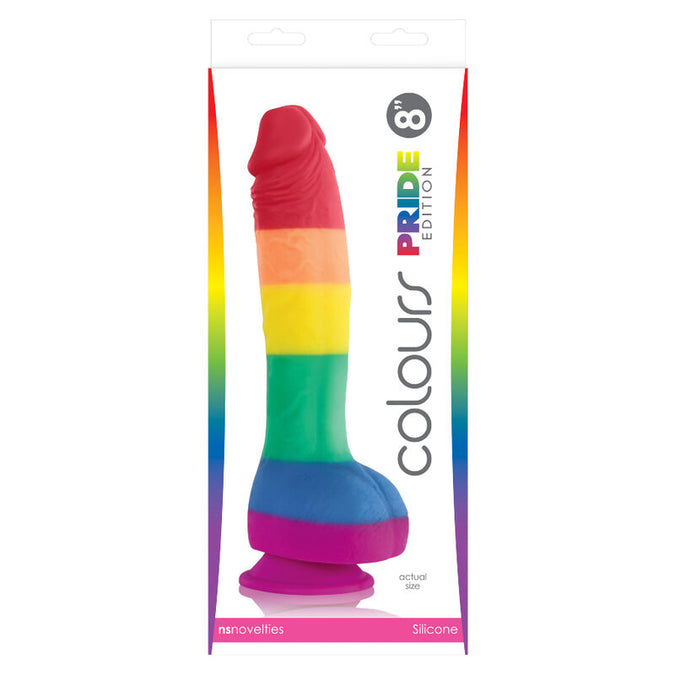 Pride – LGBT-Flaggen-Dildo 19 cm