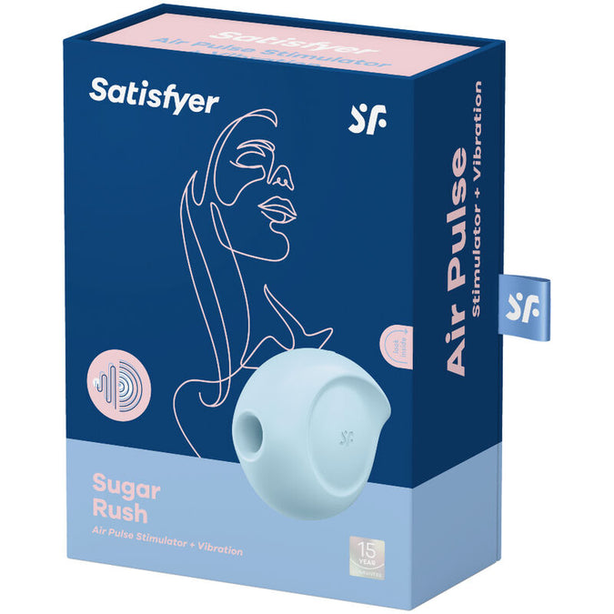 Satisfyer – Sugar Rush Luftstoß-Stimulator & Vibrator Blau