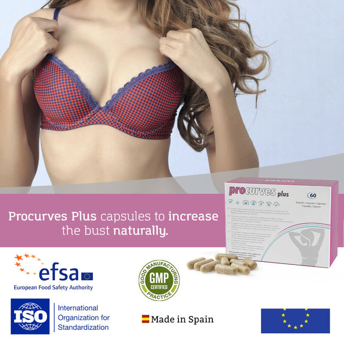 500 Cosmetics – Procurves Plus Natürliche Brustvergrößerungskapseln