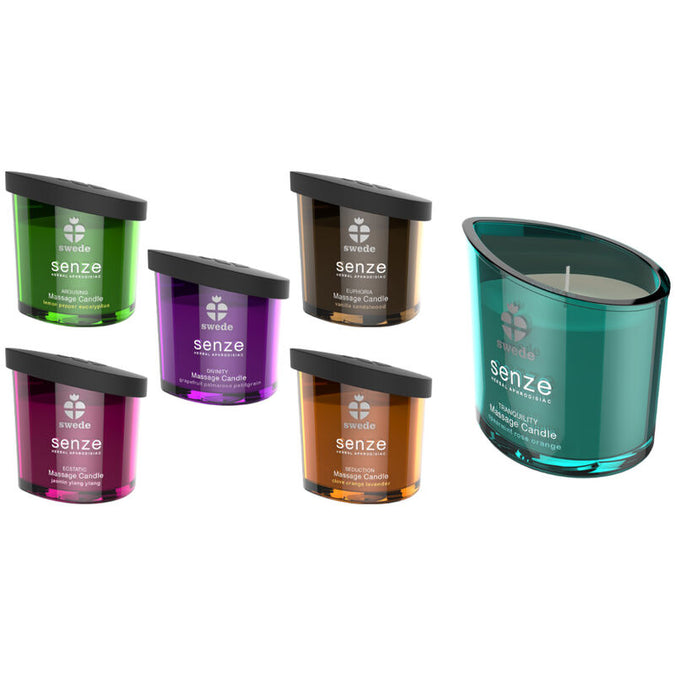 Swede – Senze Euphoria Massage Candle – Vanilla, Sandalwood