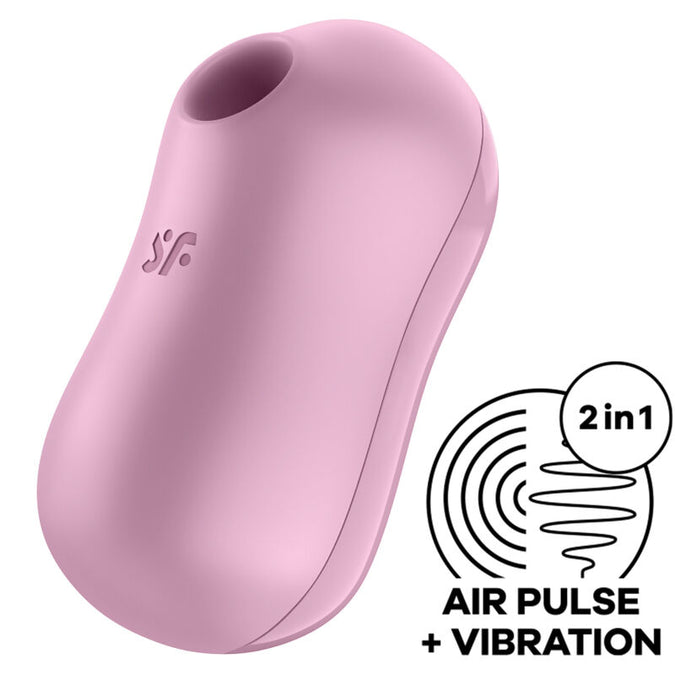 Satisfyer – Cotton Candy Luftimpuls-Stimulator & Vibrator Flieder