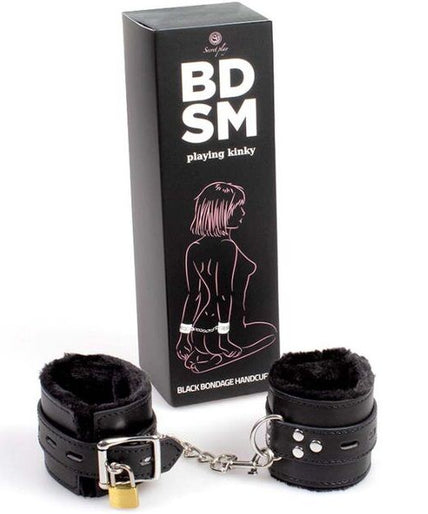 Secretplay – Black Bondage Handcuffs Bdsm Collection Secretplay – Black Bondage Handcuffs Bdsm Collection