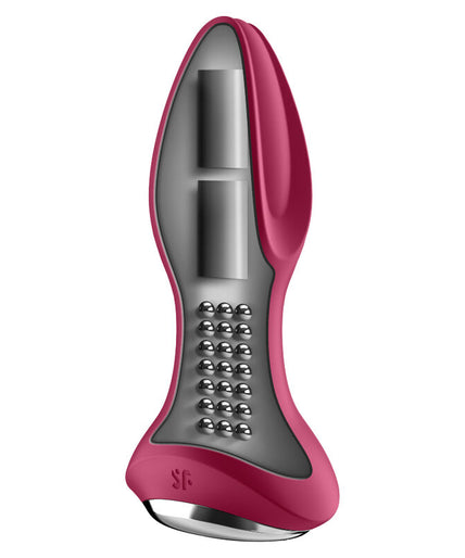 Satisfyer – Rotator Plug 2+ Vibrationsplug App Rot Satisfyer – Rotator Plug 2+ Vibrationsplug App Rot