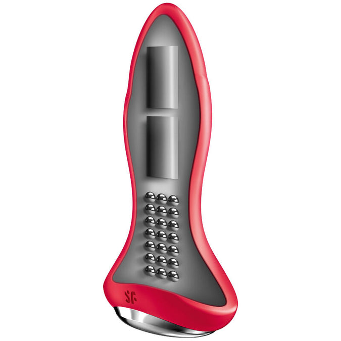 Satisfyer – Rotator Plug 1+ Vibrerende Plug App Rood