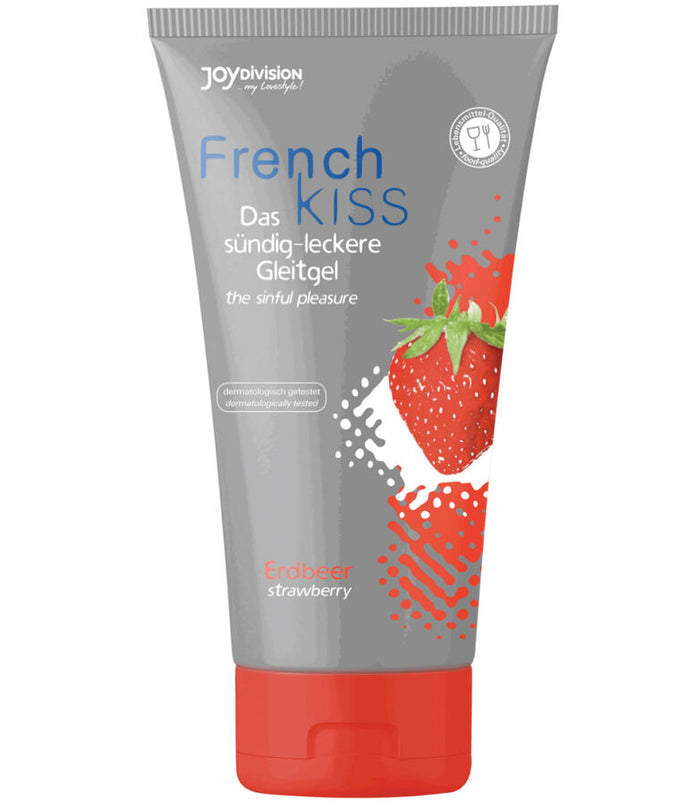 Joydivision French Kiss – Erdbeer Oralsex Gel