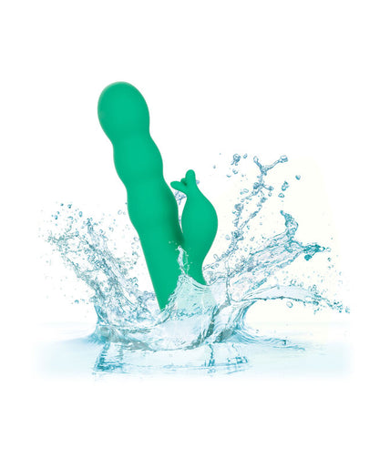 Pleasurements – Calexotics – Sonoma Satisfier Stoßender Rabbit Vibrator Grün Pleasurements – Calexotics – Sonoma Satisfier Stoßender Rabbit Vibrator Grün