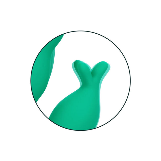 Pleasurements – Calexotics – Sonoma Satisfier Stoßender Rabbit Vibrator Grün