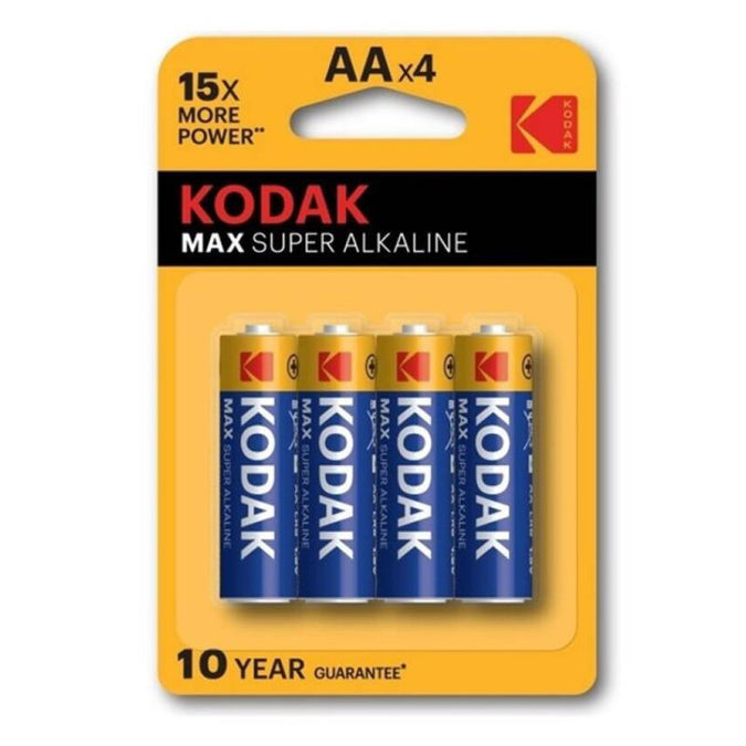Kodak – Max Alkaline Batterie AA LR6 Blister * 4