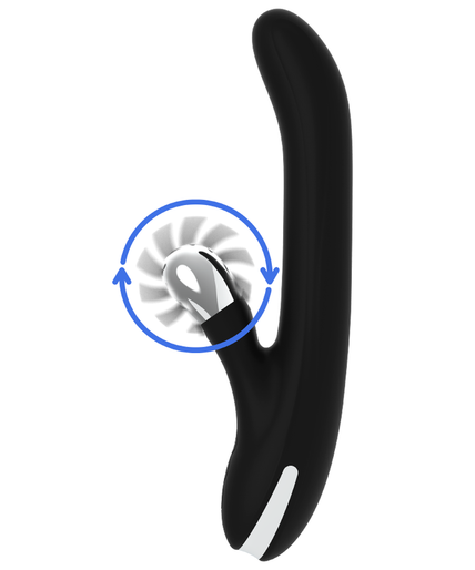 Black&silver – Bunny Storm Rotationsvibrator Black&silver – Bunny Storm Rotationsvibrator