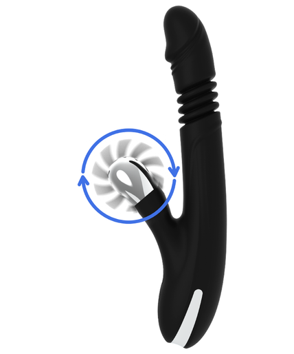 Black&silver – Bunny Reed Auf- und Abwärtsvibrator Black&silver – Bunny Reed Auf- und Abwärtsvibrator