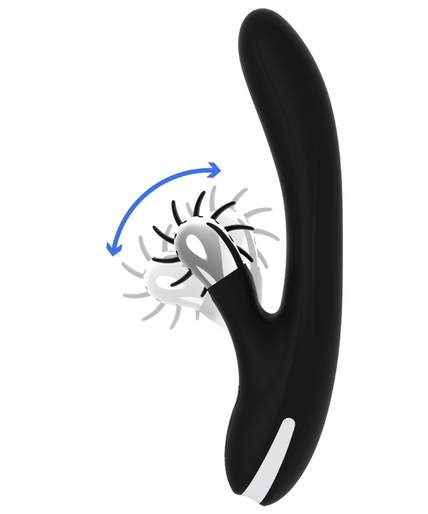 Black&silver – Bunny Johnny Vibrationsvibrator Black&silver – Bunny Johnny Vibrationsvibrator