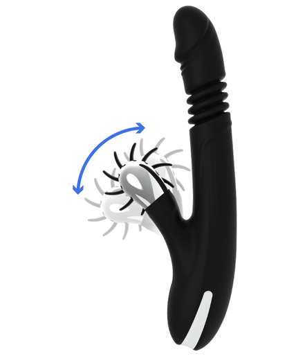 Black&silver – Bunny Reed Auf- und Abwärtsvibrator Black&silver – Bunny Reed Auf- und Abwärtsvibrator