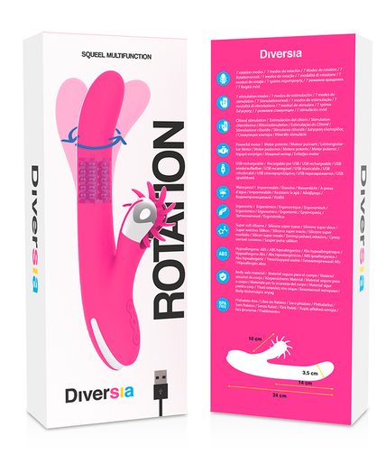 Diversia – Bunny Rotation 24 Cm Diversia – Bunny Rotation 24 Cm
